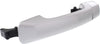 FJ CRUISER 07-14 FRONT EXTERIOR DOOR HANDLE RH, Painted Silver, w/ Cover, w/o Keyhole