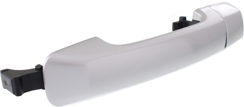 FJ CRUISER 07-14 FRONT EXTERIOR DOOR HANDLE RH, Painted Silver, w/ Cover, w/o Keyhole