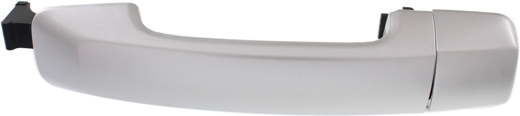 FJ CRUISER 07-14 FRONT EXTERIOR DOOR HANDLE RH, Painted Silver, w/ Cover, w/o Keyhole