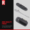 FJ CRUISER 07-14 FRONT EXTERIOR DOOR HANDLE RH, Painted Silver, w/ Cover, w/o Keyhole
