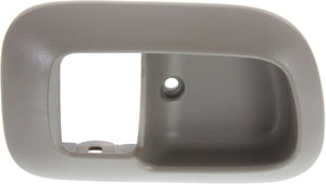 SIENNA 98-03 FRONT DOOR HANDLE TRIM RH, Inside, Bezel Only, Beige