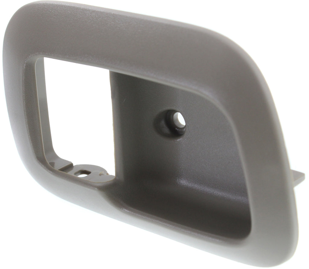 SIENNA 98-03 FRONT DOOR HANDLE TRIM RH, Inside, Bezel Only, Beige