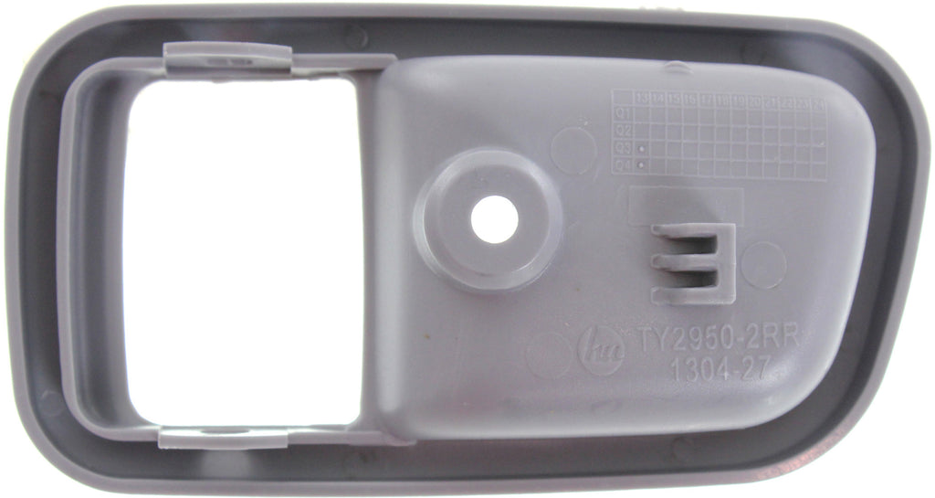 TUNDRA 00-06 REAR DOOR HANDLE CASE RH, Inside, Blue (Moon Mist), Extended Cab P/U