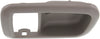 TUNDRA 00-06 REAR DOOR HANDLE CASE LH, Inside, Gray (Charcoal), Extended Cab P/U