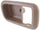 TUNDRA 00-06 REAR DOOR HANDLE CASE RH, Inside, Brown (Oak), Extended Cab P/U