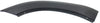 RAV4 06-12 REAR WHEEL OPENING MOLDING RH, Front Section, Smooth Black, Mtd on Door Panel