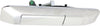 TACOMA 09-15 TAILGATE HANDLE, Outside, Chrome, w/Camera Hole, w/o Keyhole and Cable, Excludes Camera
