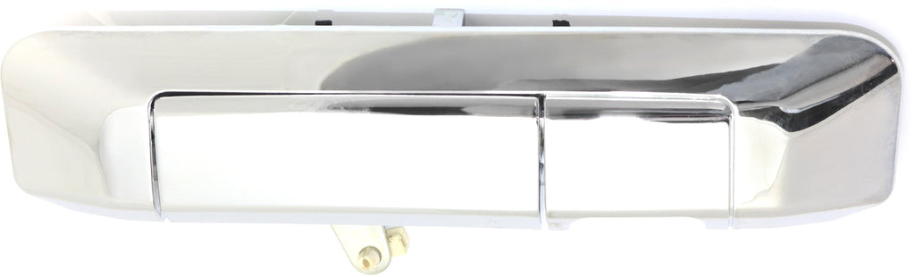 TACOMA 09-15 TAILGATE HANDLE, Outside, Chrome, w/Camera Hole, w/o Keyhole and Cable, Excludes Camera