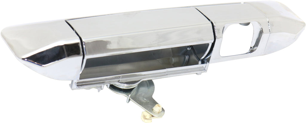 TACOMA 09-15 TAILGATE HANDLE, Outside, Chrome, w/Camera Hole, w/o Keyhole and Cable, Excludes Camera