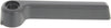 LANDCRUISER 03-07 TAILGATE HANDLE, Inside, Textured Black, Plastic