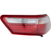 CAMRY 07-09 TAIL LAMP LH, Outer, Assembly, (Exc. Hybrid Model), USA Built Vehicle