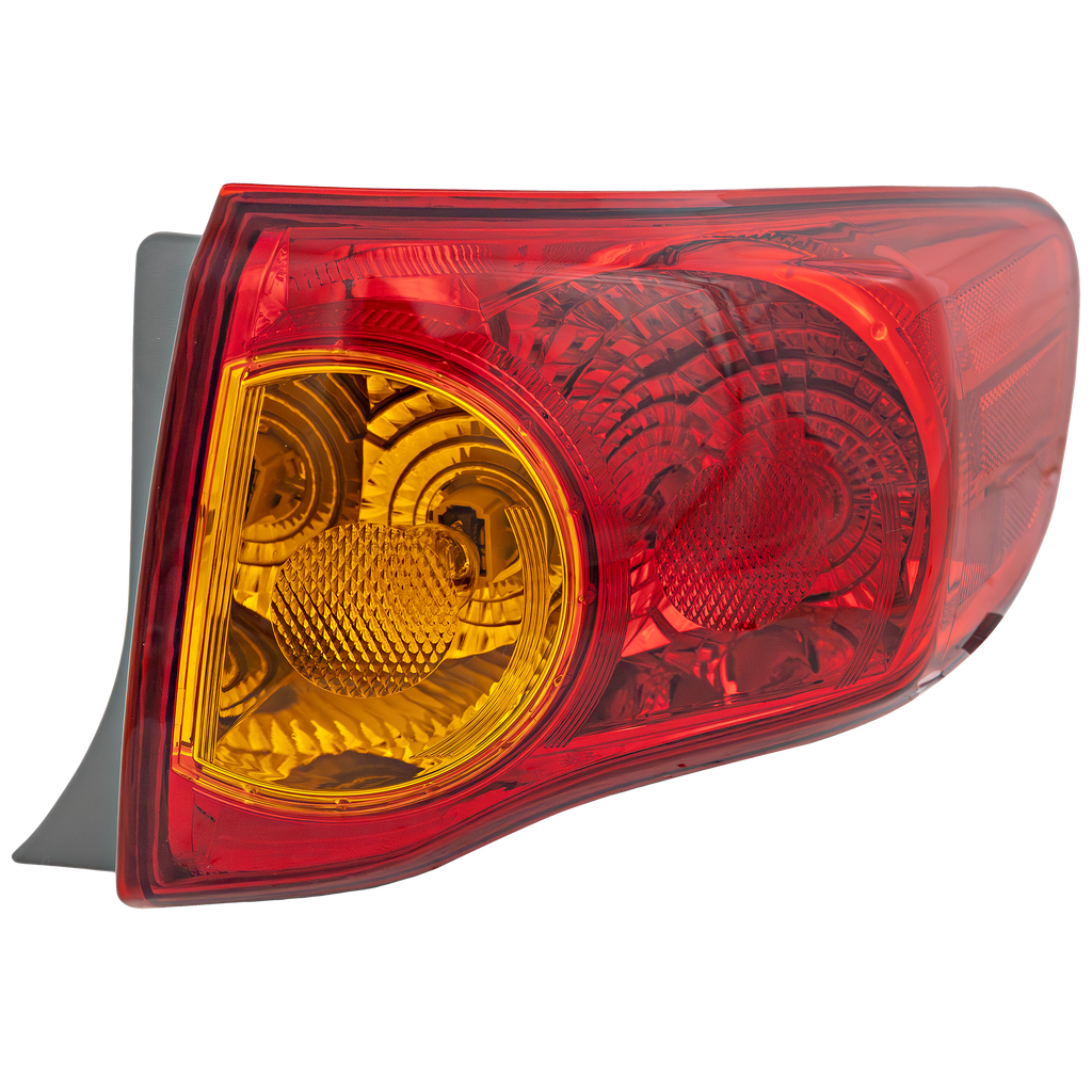 COROLLA 09-10 TAIL LAMP RH, Assembly, North America Built Vehicle - CAPA