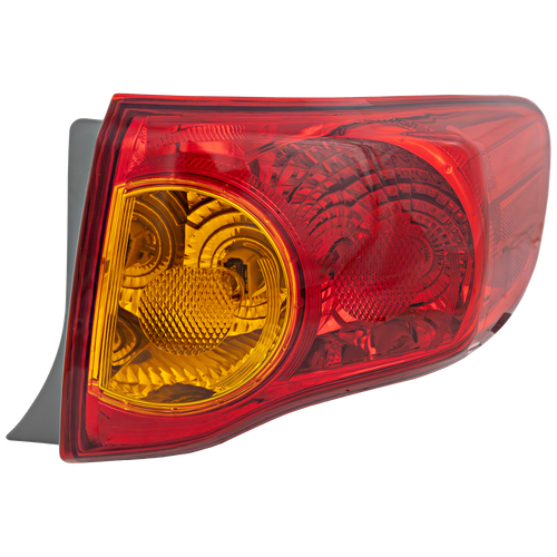 COROLLA 09-10 TAIL LAMP RH, Assembly, North America Built Vehicle - CAPA