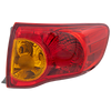 COROLLA 09-10 TAIL LAMP RH, Assembly, North America Built Vehicle - CAPA