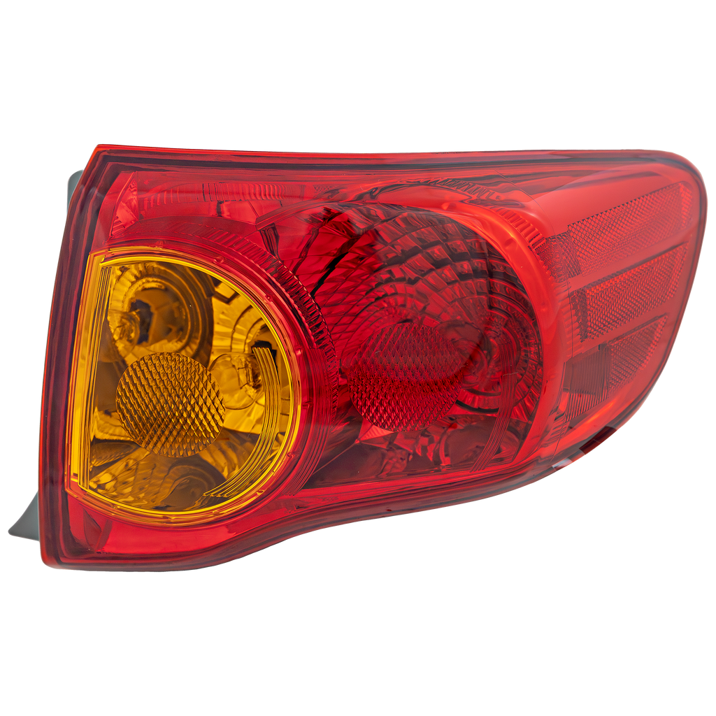 COROLLA 09-10 TAIL LAMP RH, Assembly, North America Built Vehicle - CAPA