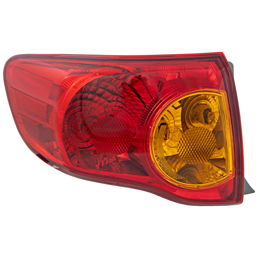 Tail Lamp Left Driver Side For 2009-2010 Toyota Corolla Assembly CAPA Replacement REPT730104Q