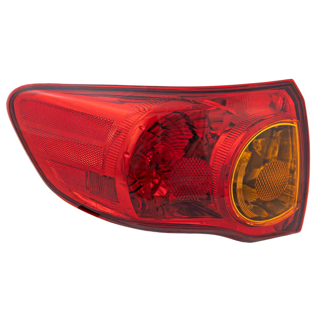 Tail Lamp Left Driver Side For 2009-2010 Toyota Corolla Assembly CAPA Replacement REPT730104Q