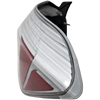 Tail Lamp Right Passenger Side For 2008-2010 Toyota Highlander Lens and Housing Clear and Red Lens Replacement REPT730113