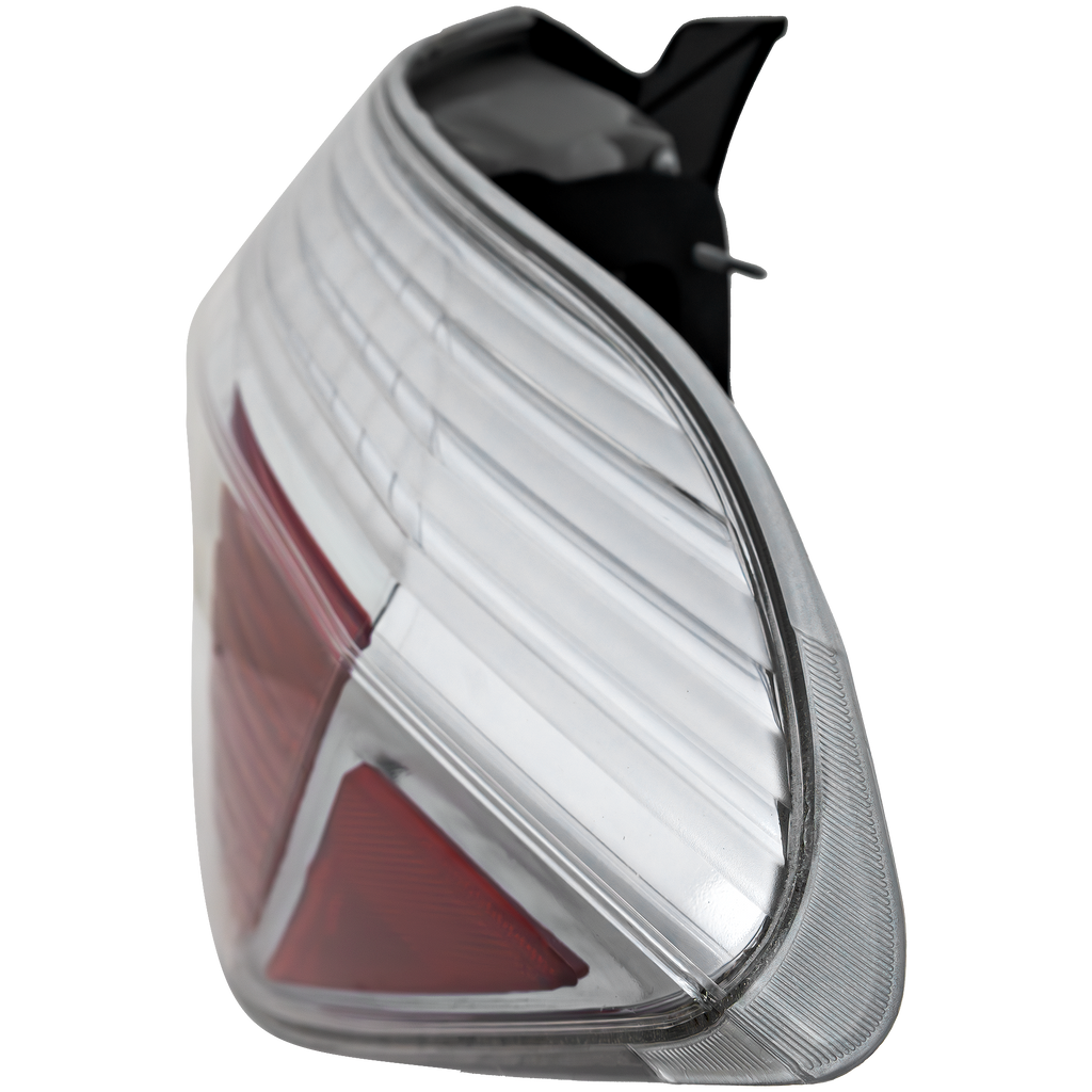 Tail Lamp Right Passenger Side For 2008-2010 Toyota Highlander Lens and Housing Clear and Red Lens Replacement REPT730113