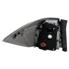 Tail Lamp Right Passenger Side For 2008-2010 Toyota Highlander Lens and Housing Clear and Red Lens Replacement REPT730113
