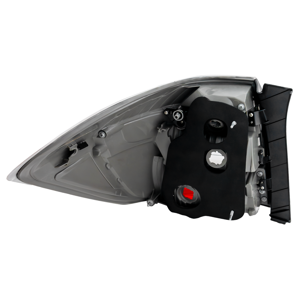 Tail Lamp Right Passenger Side For 2008-2010 Toyota Highlander Lens and Housing Clear and Red Lens Replacement REPT730113