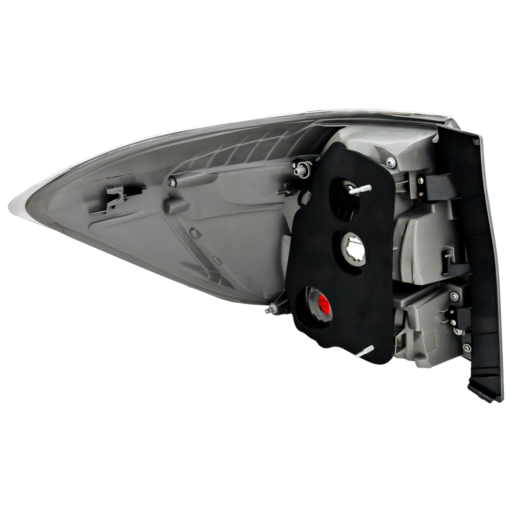 Tail Lamp Right Passenger Side For 2008-2010 Toyota Highlander Lens and Housing Clear and Red Lens Replacement REPT730113