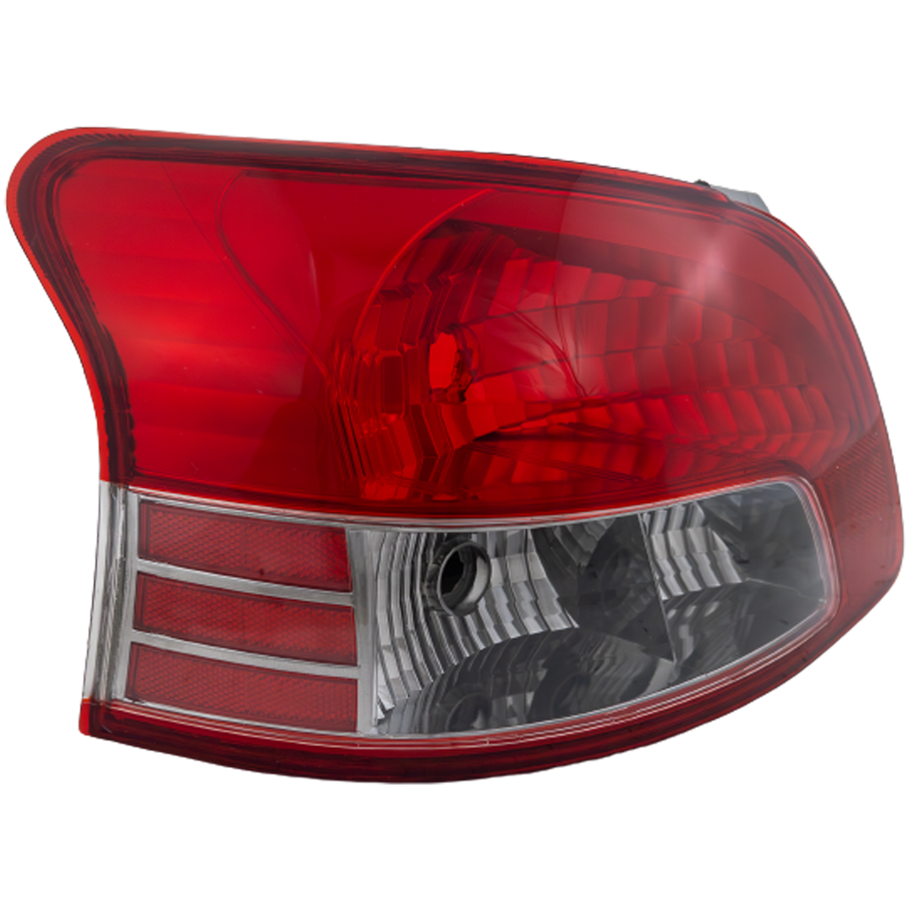 YARIS 07-11 TAIL LAMP LH, Lens and Housing, (S Mdl 07-09)/(Base Mdl 10-11, w/ Sprt Pkg), Sdn