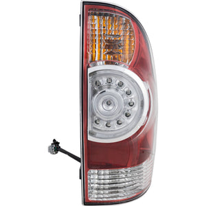 TACOMA 09-15 TAIL LAMP RH, Assembly, LED, Clear Lens - CAPA