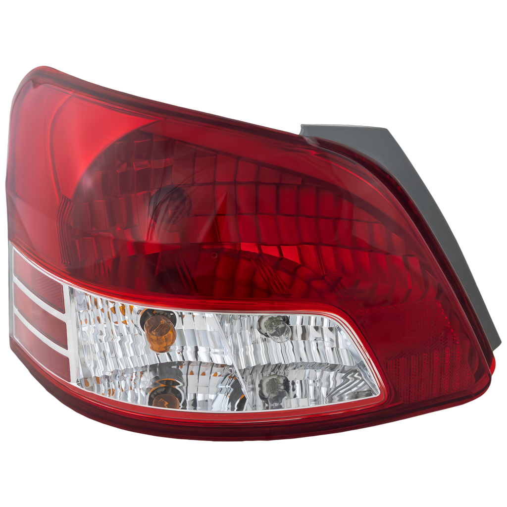 YARIS 07-12 TAIL LAMP LH, Assembly, Base Model, w/o Sport Package, Sedan