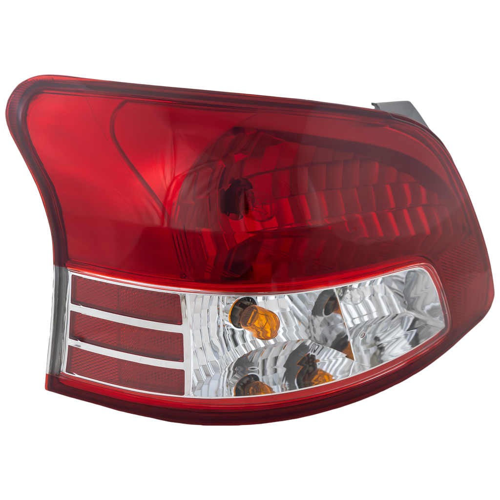 YARIS 07-12 TAIL LAMP LH, Assembly, Base Model, w/o Sport Package, Sedan