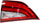 SIENNA 15-19 TAIL LAMP RH, Inner, Assembly, (Exc. SE Model) - CAPA