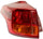 RAV4 13-15 TAIL LAMP LH, Outer, Lens and Housing, Halogen, (Exc. EV Model), Japan Built Vehicle - CAPA