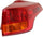 RAV4 13-15 TAIL LAMP LH, Outer, Lens and Housing, Halogen, (Exc. EV Model), Japan Built Vehicle
