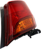 YARIS 15-17 TAIL LAMP RH, Lens and Housing, Hatchback - CAPA