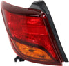 YARIS 15-17 TAIL LAMP LH, Lens and Housing, Hatchback - CAPA