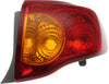 COROLLA 09-10 TAIL LAMP RH, Lens and Housing, Japan Built Vehicle - CAPA