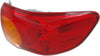 COROLLA 09-10 TAIL LAMP RH, Lens and Housing, Japan Built Vehicle