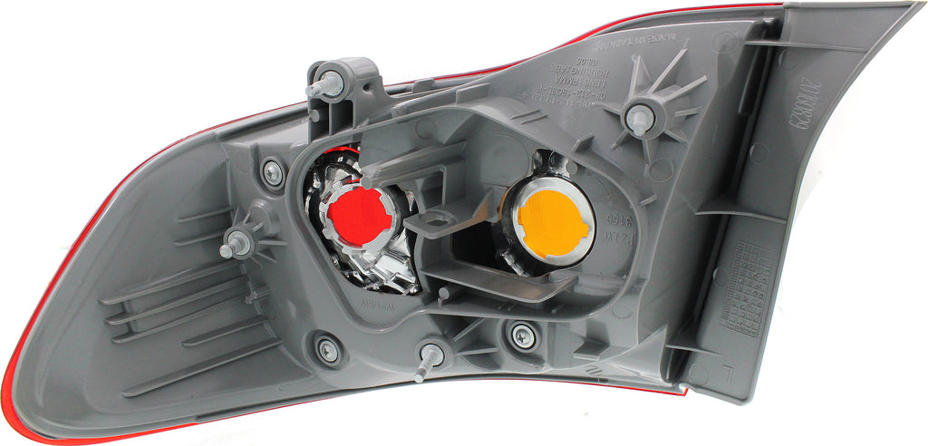 COROLLA 09-10 TAIL LAMP LH, Lens and Housing, Japan Built Vehicle - CAPA
