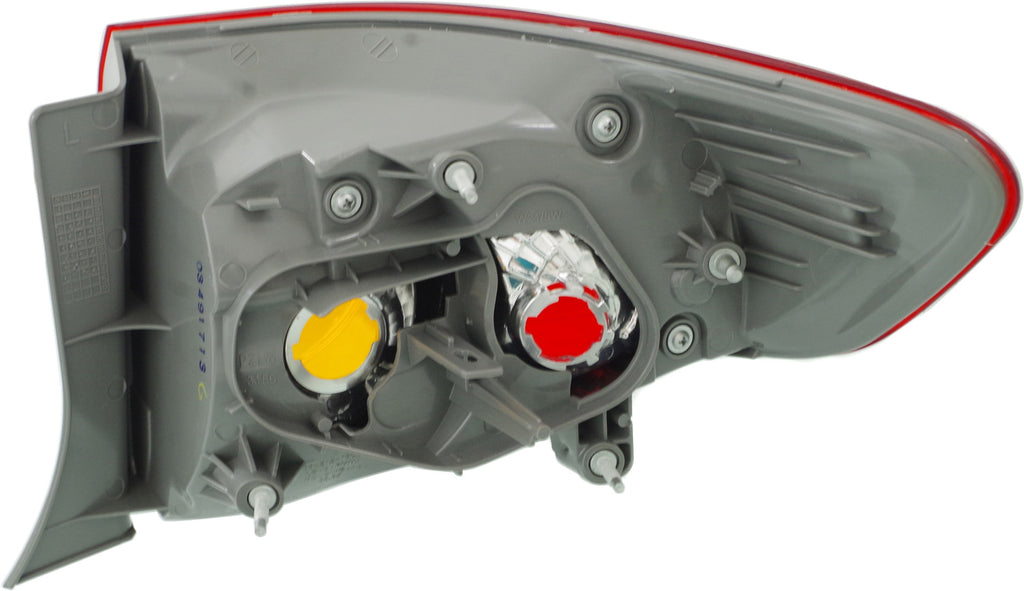 COROLLA 09-10 TAIL LAMP LH, Lens and Housing, Japan Built Vehicle