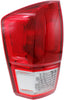 TACOMA 16-17 TAIL LAMP LH, Assembly, Red Lens, Base/SR/SR5 Models - CAPA