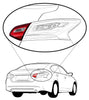 ALTIMA 16-17 TAIL LAMP RH, Inner, Assembly, Halogen, Base/S/SL/SV Models, 17-17 w/o Sport Pkg
