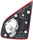 ALTIMA 16-17 TAIL LAMP LH, Inner, Assembly, Halogen, Base/S/SL/SV Models, 17-17 w/o Sport Pkg