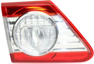 COROLLA 11-13 TAIL LAMP LH, Inner, Lens and Housing, Japan Built Vehicle
