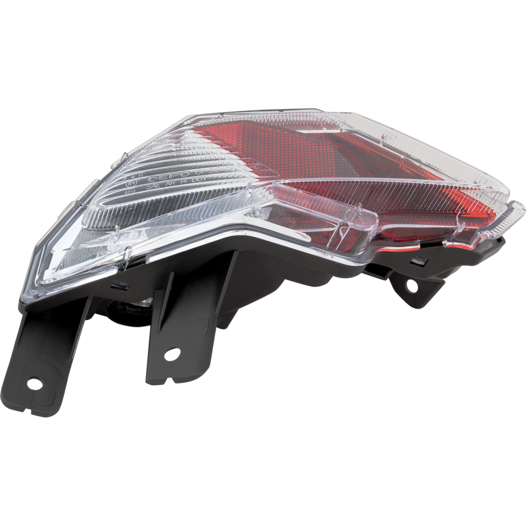 RAV4 16-18 BACK UP LAMP LH, Lens and Housing, Halogen, Japan Built Vehicle