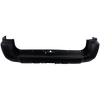 Rear Bumper Cover Primed For 2006-2009 Toyota 4Runner With Trailer Hitch - CAPA Replacement REPT760104PQ