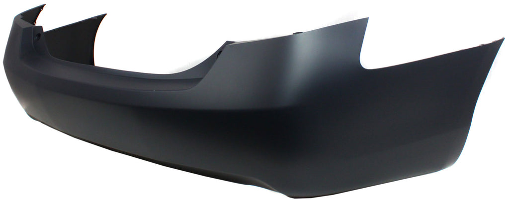 CAMRY 07-11 REAR BUMPER COVER, Primed, w/ Single Exhaust Hole, Hybrid Model, USA Built - CAPA