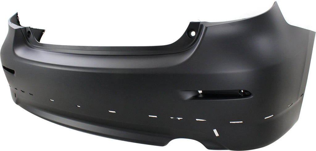 MATRIX 09-10 REAR BUMPER COVER, Primed, w/ Spoiler Holes - CAPA