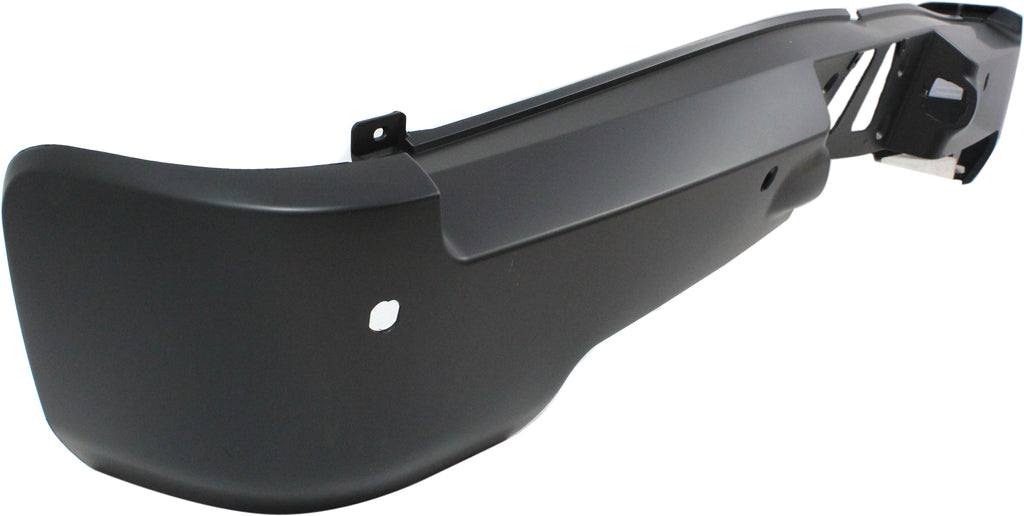 TUNDRA 07-13 REAR BUMPER COVER, Primed, Plastic, w/ Park Assist Snsr Holes - CAPA