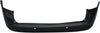 SIENNA 11-17 REAR BUMPER COVER, Primed, (Exc. SE Model), w/ Park Distance Control Sensor Holes - CAPA