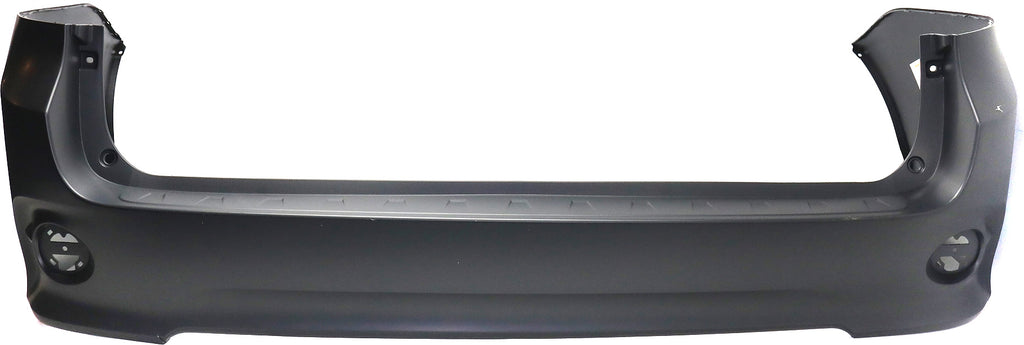 SIENNA 11-20 REAR BUMPER COVER, Primed, SE/SE Premium Models, w/o Park Distance Control Sensor Holes